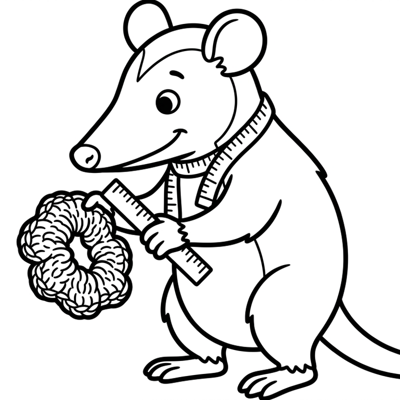 possum midiendo